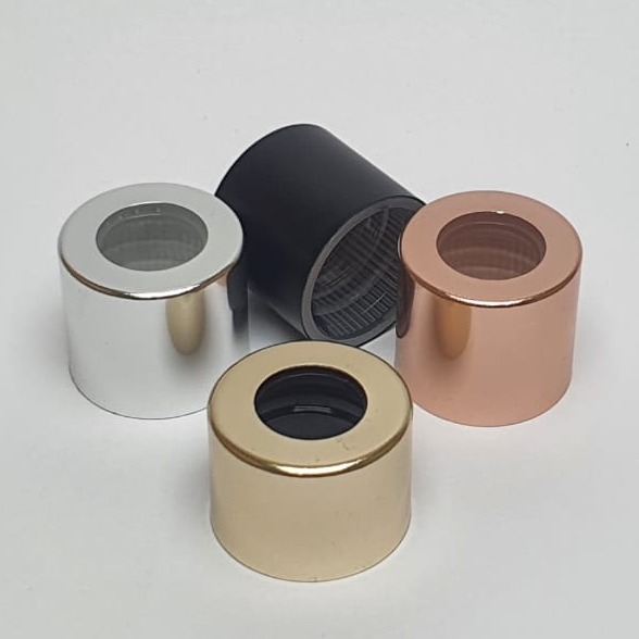 tampa alumínio r18 rosca 18mm